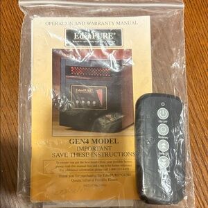 EdenPURE Replacement Part Remote Control for infrared portable heater GEN4 Model